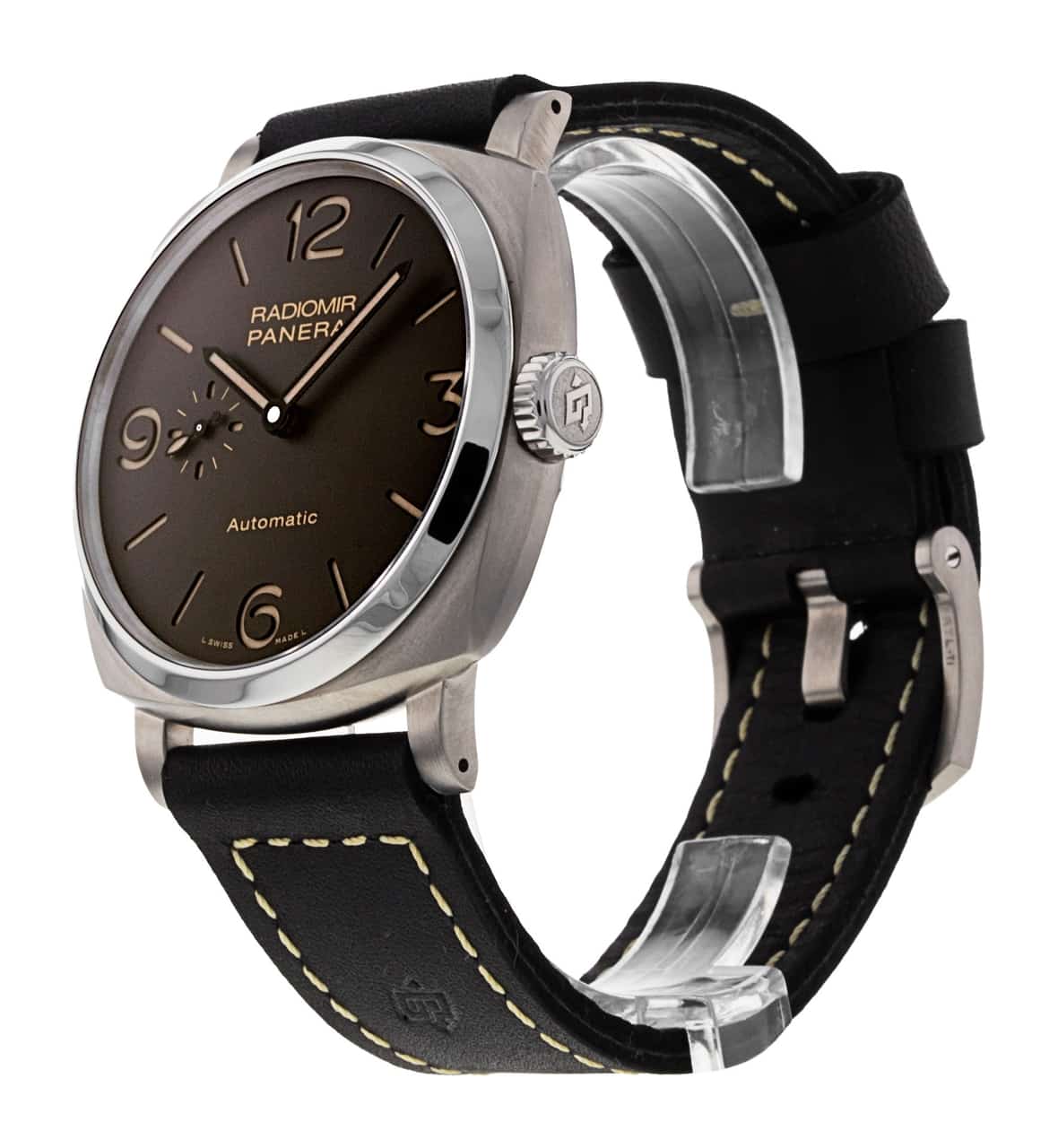 Panerai Radiomir Automatic Brown Quarter Arabic Dial